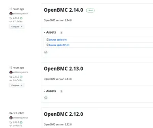 OpenBMC 2.14 Apparently Released