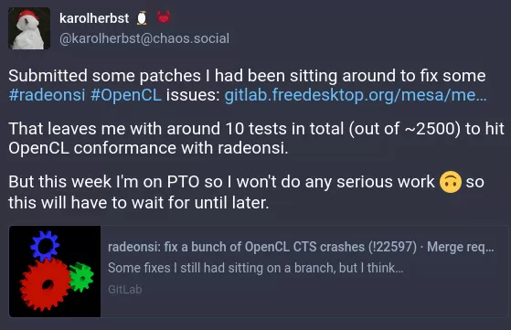 Unknown opencl online driver