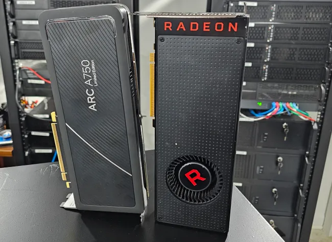 AMD Radeon RX Vega + Intel Arc Graphics