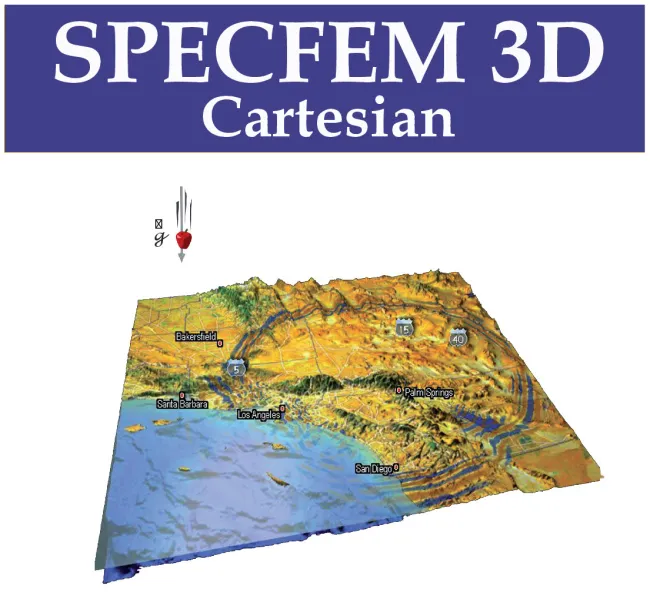 SPECFEM3D logo