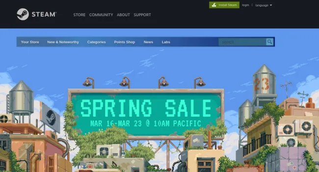 Steam Spring Sale