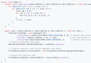 TornadoVM 1.0.4 Brings OpenJDK 22 Support, New Features For Java Heterogeneous Hardware