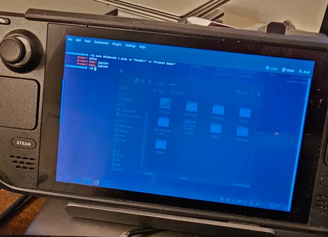 Valve Steam Deck is Jupiter