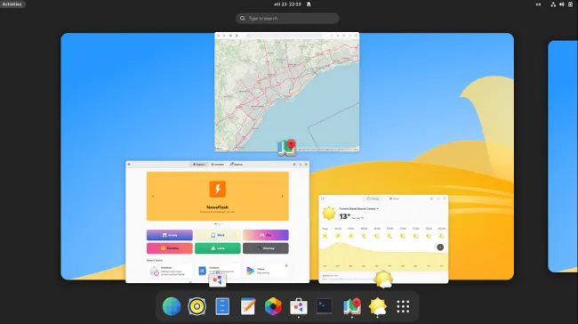 Vanilla OS desktop