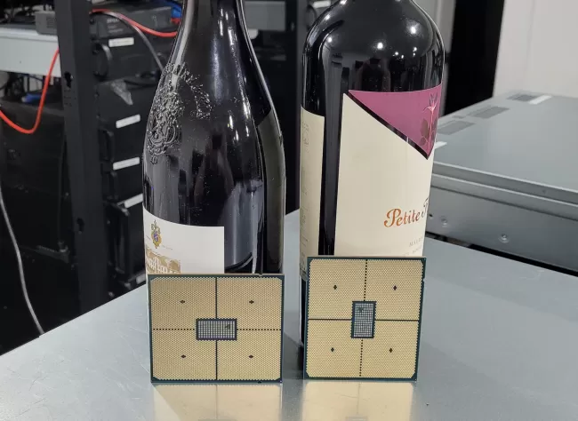 Wine bottles with AArch64 CPUs