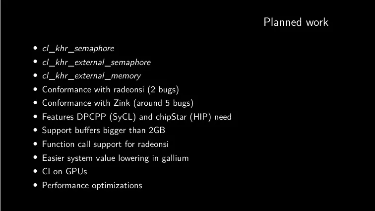 XDC2023 Rusticl slide