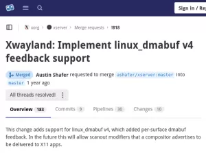NVIDIA Contributes linux_dmabuf v4 Feedback Support To XWayland