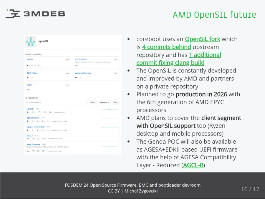 AMD firmware state