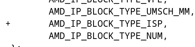 AMDGPU ISP hardware block type