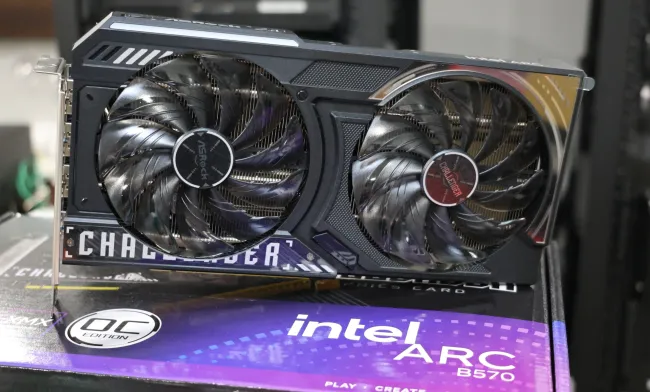 ASRock Challenger Arc Graphics B570 Arrives For Linux Testing