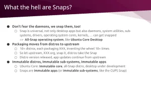 Snaps & Ubuntu Core Desktop Talked Up At FOSDEM 2024