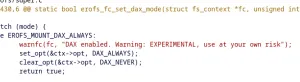 EROFS Drops "Experimental" Warning For FSDAX With Linux 6.9