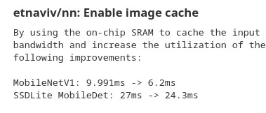 Etnaviv Image Cache