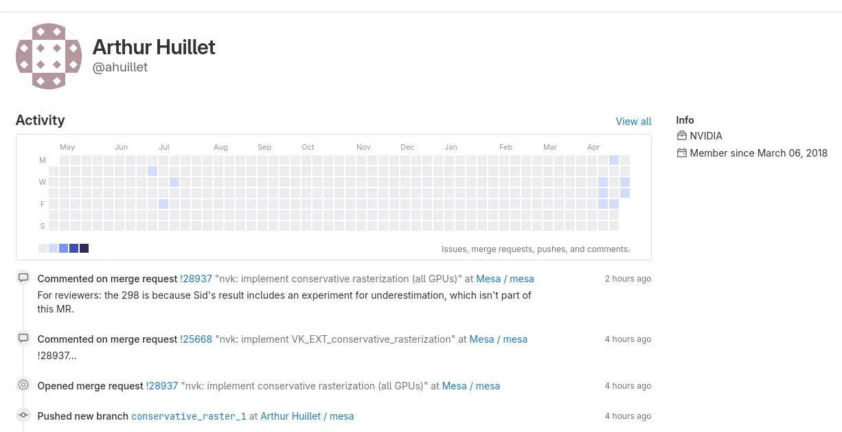 NVIDIA Developer Opens Feature Pull Request For Open-Source NVK Driver