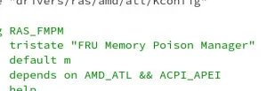 AMD Introducing FRU Memory Poison Manager In Linux 6.9