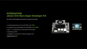 NVIDIA Launches $249 "Gen AI Supercomputer" With Jetson Orin Nano Super Developer Kit