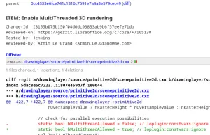 LibreOffice Enables Multi-Threaded 3D Rendering