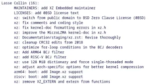 Updated XZ Code Lands In Linux 6.12