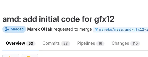 AMD GFX12 merged to Mesa