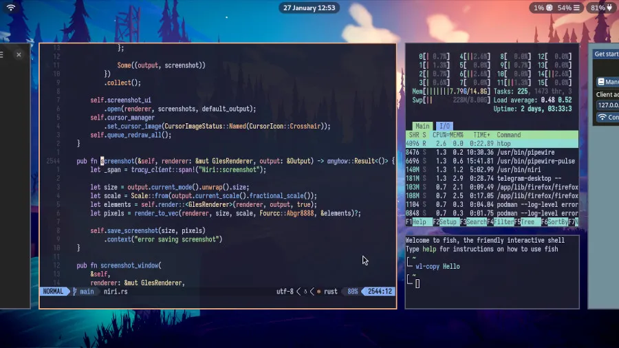 Niri Debuts As A ScrollableTiling Wayland Compositor Inspired By PaperWM Phoronix