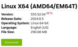 NVIDIA 555.52.04 Beta Linux Driver Brings Fixes