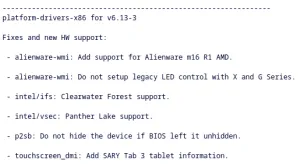 Intel IFS For Clearwater Forest & VSEC For Panther Lake Land In Linux 6.13