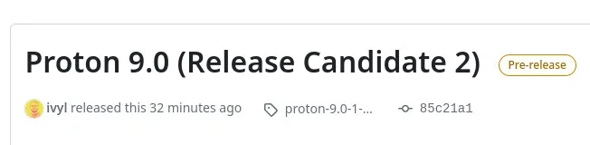 Proton 9.0 RC2