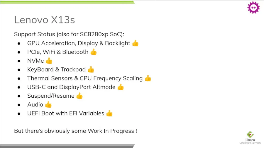 Neil Armstrong's slides on FOSDEM Qualcomm support
