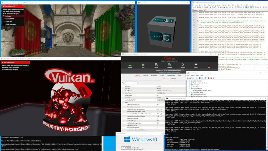 Terakan Vulkan driver on Windows