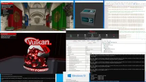 Open-Source "Terakan" Vulkan Driver For Radeon HD 6000 Series Shown On Windows
