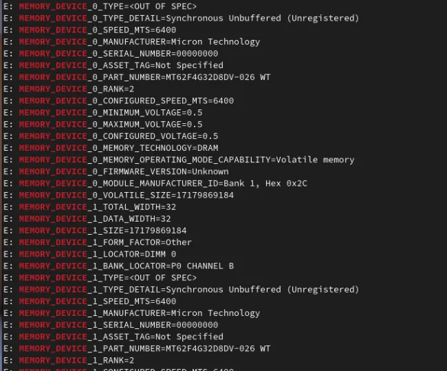 udevadm info output