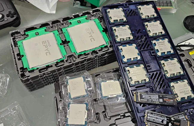 Intel and AMD x86 processors