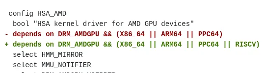 AMDKFD على RISC-V