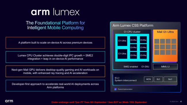 Arm Lumex overview