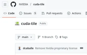 NVIDIA CUDA Tile IR Open-Sourced