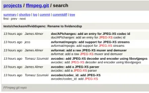 FFmpeg Lands Initial Support For JPEG-XS
