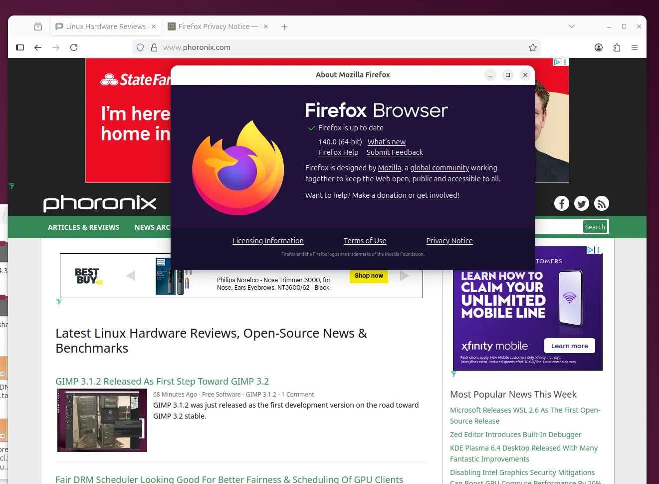 Firefox 140 Released With "Unload Tab", CSS Custom Highlighting API