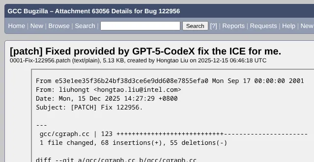 GCC Developers Considering Whether To Accept AI/LLM-Generated Patches