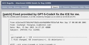 GCC Developers Considering Whether To Accept AI/LLM-Generated Patches