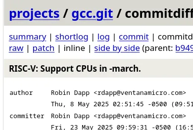 GCC 16 Lands Better Support For -march= Targeting On RISC-V