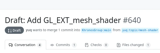 Cross-Vendor Mesh Shading Being Worked On For OpenGL - Phoronix