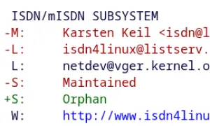 Linux Looks To Orphan Its ISDN Subsystem