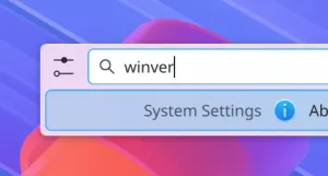 KDE Plasma 6.6 Will Cater To Windows Power Users With "winver"