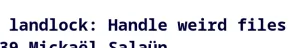 Landlock Security Module Able To Deal With "Weird Files" On Linux 6.14