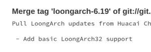 LoongArch32 Support Begins Taking Shape In Linux 6.19, GCC 16