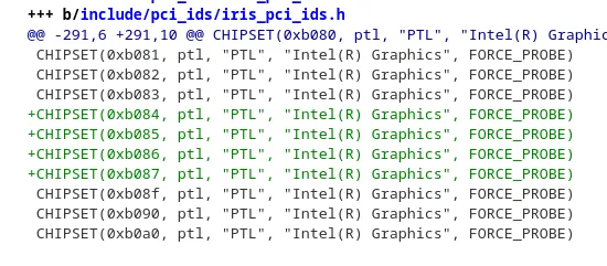 More Intel Panther Lake Graphics Device IDs Added To Open-Source Linux Driver
