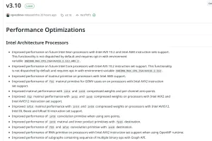oneDNN 3.10 Continues Preparing For Future Intel CPUs With AVX 10.2