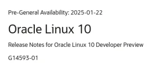 Oracle Linux 10 Developer Preview Released With UEK-Next Based On Linux 6.12