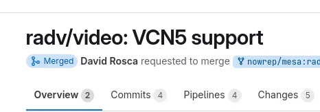 Mesa 25.2 Lands RADV VCN5 Video Encode/Decode Support For RDNA4 GPUs