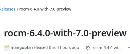 AMD ROCm 7.0 To Align HIP C++ "Even More Closely With CUDA"